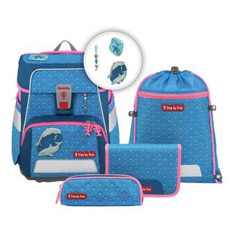 Space Anfängerranzen Set 5tlg. Dolphin Pippa