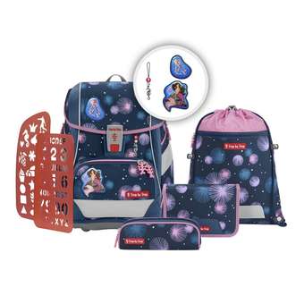 2in1 Plus Schulrucksack-Set 6tlg. Mermaid Delia