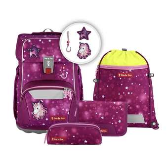 Giant Schulrucksack-Set 5 tlg. Sweet Unicorn Nuala