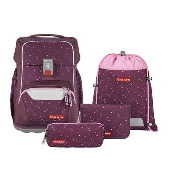 Basis Schulranzen-Set 4 tlg. Berry Stars