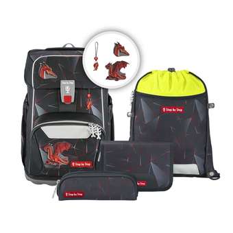 Giant Schulrucksack-Set 5 tlg. Dragon Drako