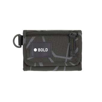 Bold School Wallet Edges Grey