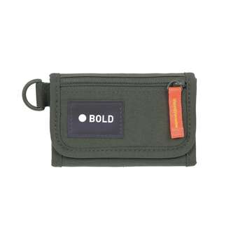 Bold School Wallet Dark Olive