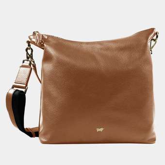 Hanna Hobo Bag M Cognac