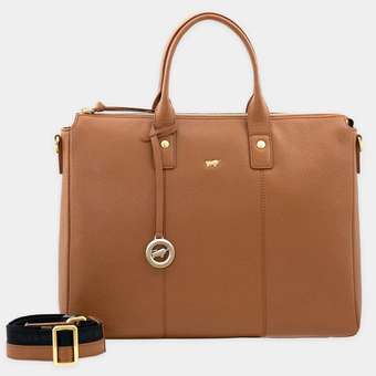 Hanna Aktentasche Cognac