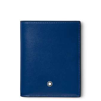 Meisterstück kompakte Brieftasche 6 cc Black/Blue