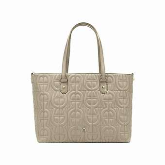 Diadora Logo Shopper L Alpaca Beige