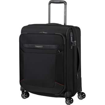 Pro-DLX 6 4-Rollen-Trolley 55 erweiterbar Schwarz