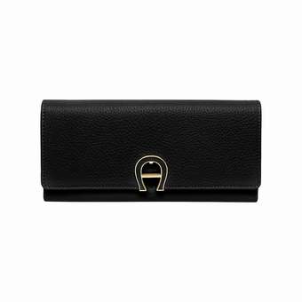 Selena Schein- und Kartentasche Black