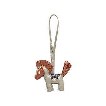 Fashion Schlüsselanhänger Pferd Alpaca Beige