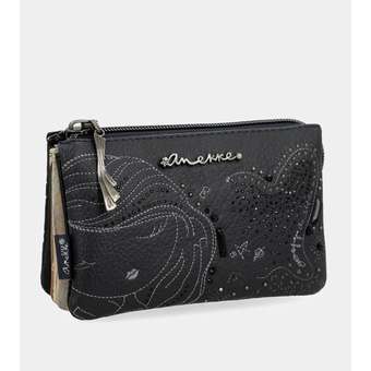 Hollywood Studio triple coin purse navy blue