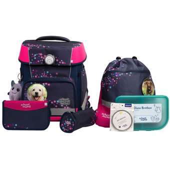 Champion Maxx Pro Schulranzen-Set 7-tlg. Leni Hund