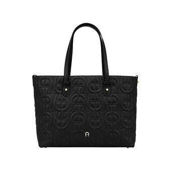 Diadora Logo Shopper L Black