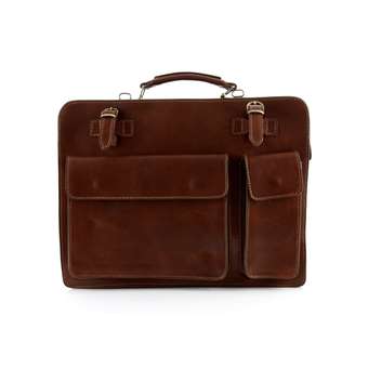 4003 Aktentasche Cognac