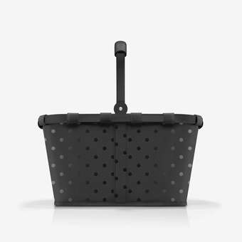 Carrybag Frame Glossy Dots Black