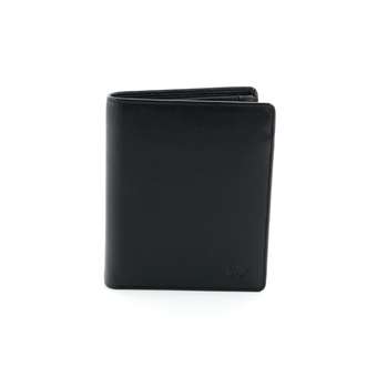 Nappa RFID Geldbörse Hochformat 8CS schwarz