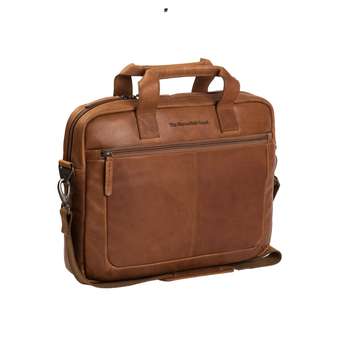 Calvi Cognac Laptoptasche 15 Zoll