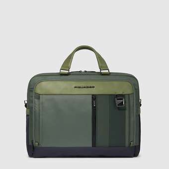 15.6 Zoll Laptoptasche aus recyceltem Stoff Verde