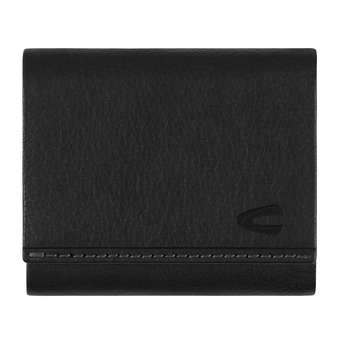 Atlanta Small Flap Wallet Schwarz