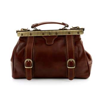 4029 Bügeltasche Cognac