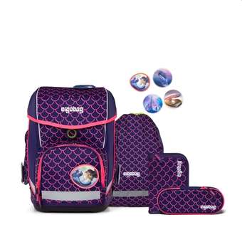 Cubo Schulrucksack Set 5tlg. PerlentauchBär