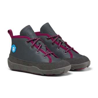 Mid Boot Winterschuh Leder Easy Grey Berry Bird Größe 31