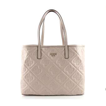 Vikky II Shopper Light Beige Logo