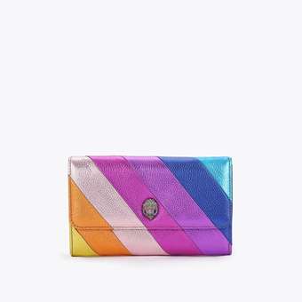 K Stripe Chain Wallet Rainbow