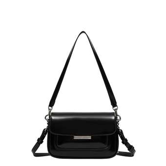 Andrea Crossbody S Spazzolato Schwarz