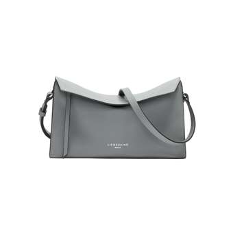 Lora S Crossbody Leder Grigio