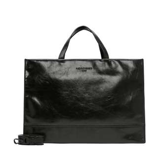 Lou 2 Satchel L Papertouch Schwarz