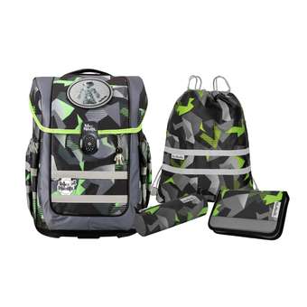 Ergo Compacto Schulranzenset 5tlg. Techno