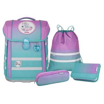 PERFECTO Schulranzen-Set 5tlg. Gradient Blueberry