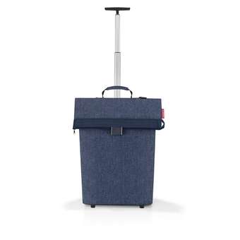 Trolley M Herringbone Dark Blue