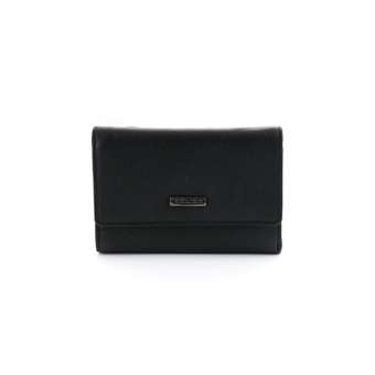 Mrs. Rhino Zip Wallet L 15CS Schwarz