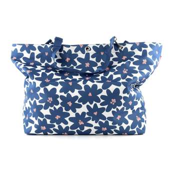 Shopper XL Daisy Blue