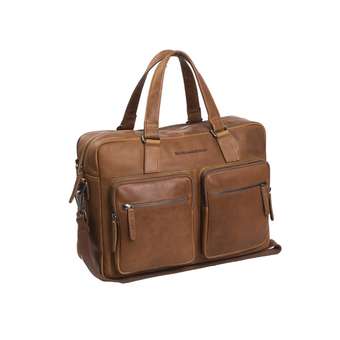Misha Cognac Laptoptasche 17 Zoll