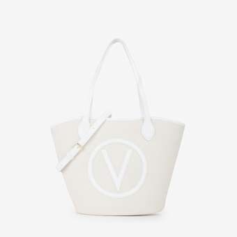 Covent Shopping Bag Natur/Bianco