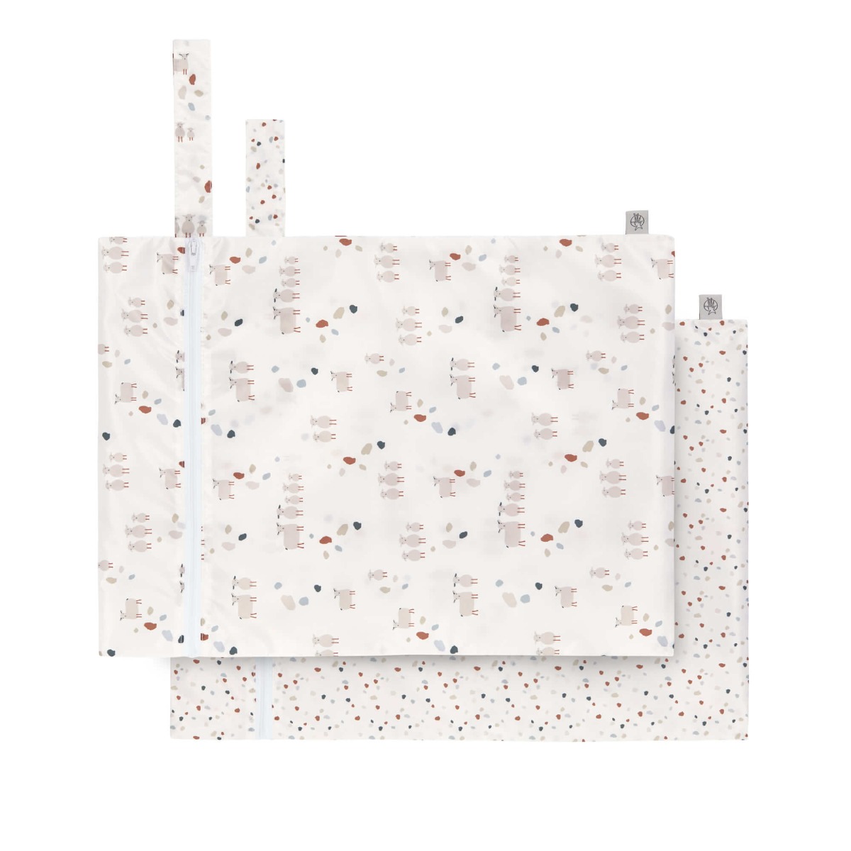 LÄSSIG Tiny Farmer Wet Bags Dots/Sheep