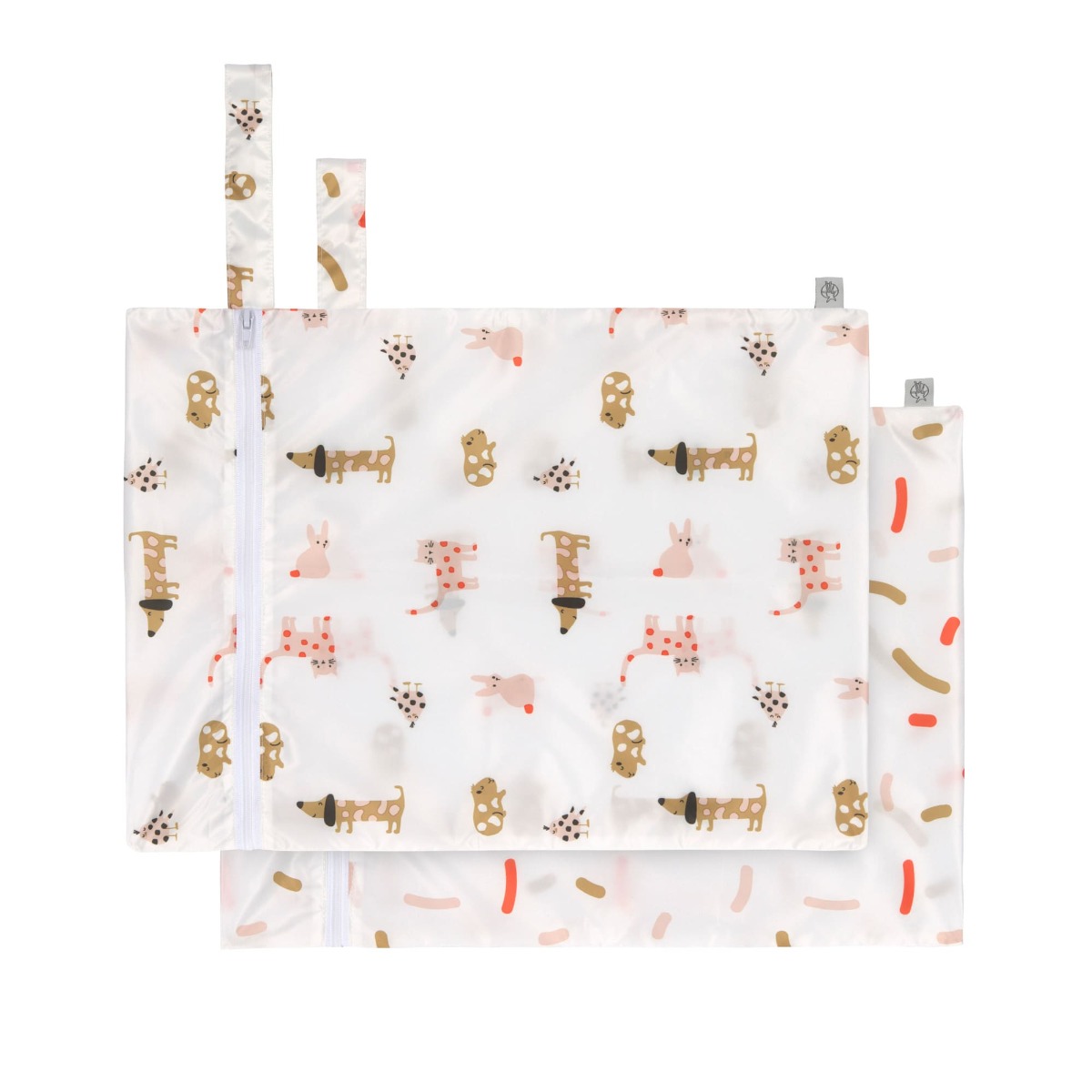 LÄSSIG Little Mateys Wet Bags Spicy Orange