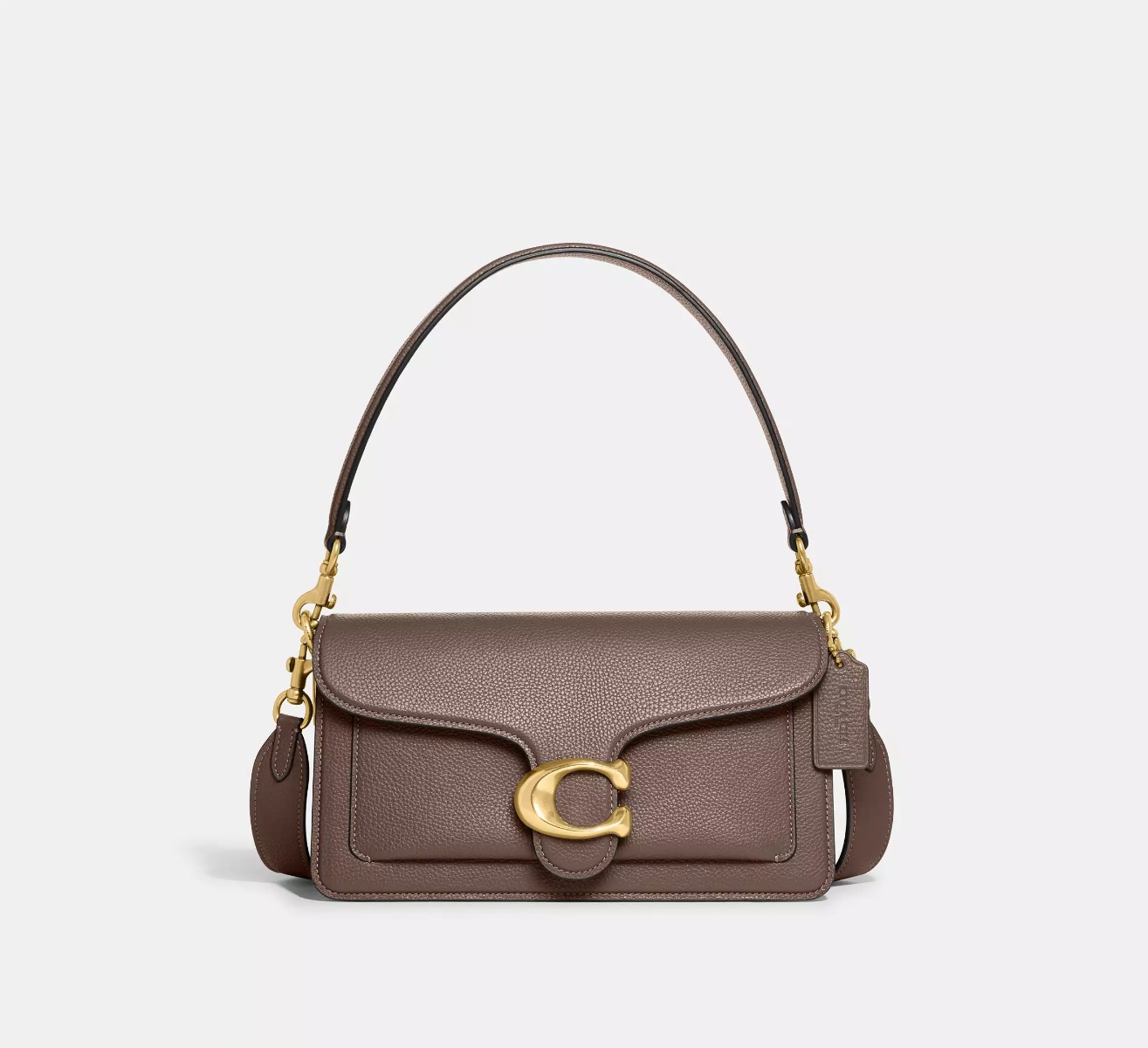 COACH Tabby Schultertasche Dark Stone