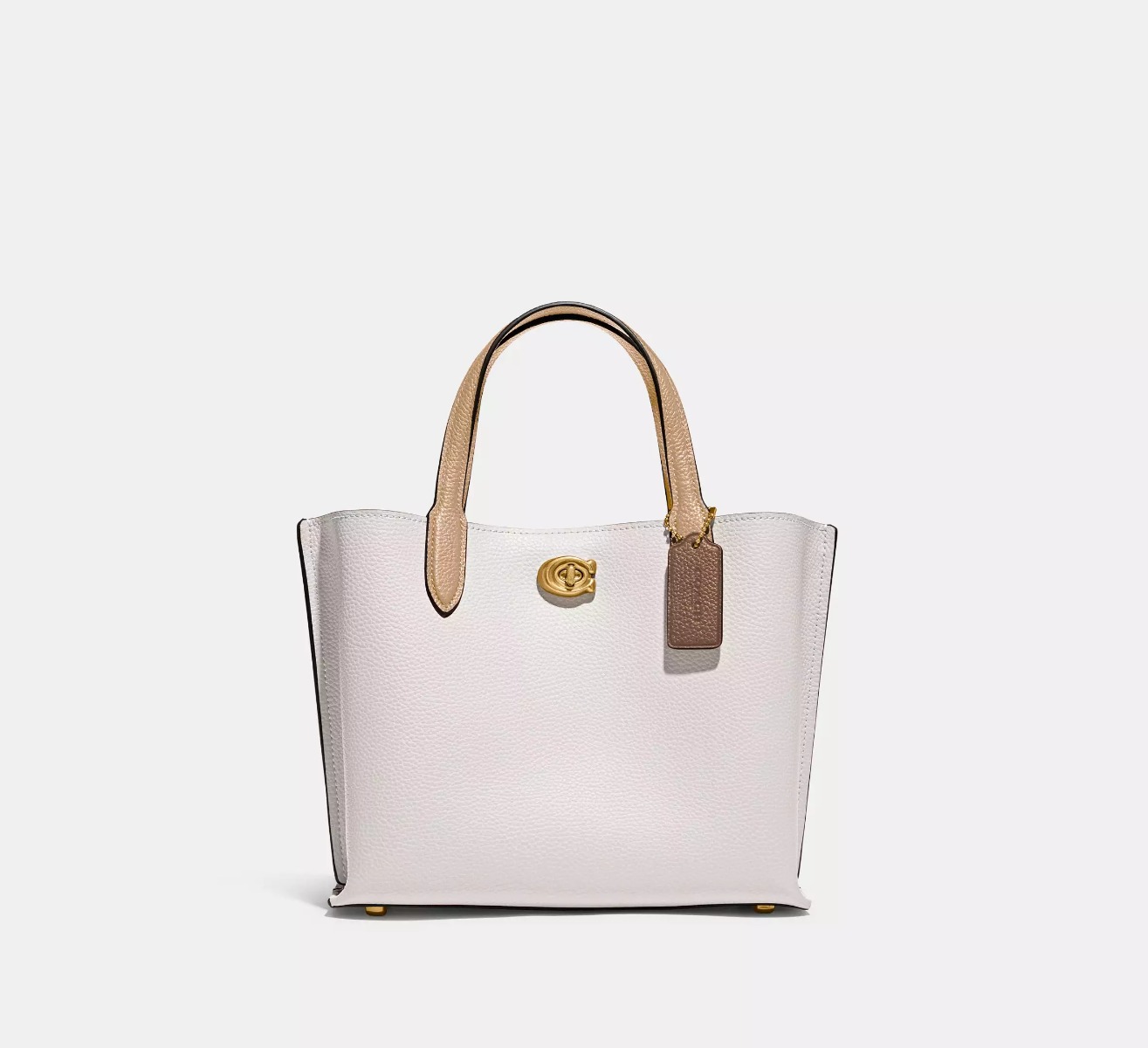 COACH Willow Tote Chalk Multi